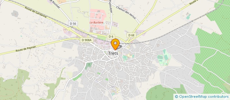 localisation de l'entreprise SARL SOPHENIS à TRETS