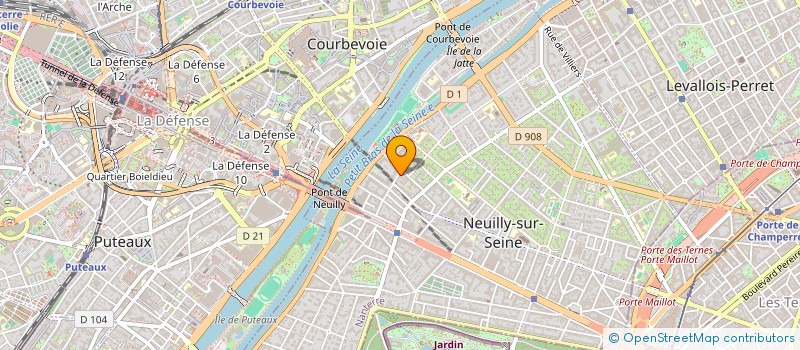 localisation de l'entreprise SARL SOPHIA à NEUILLY-SUR-SEINE