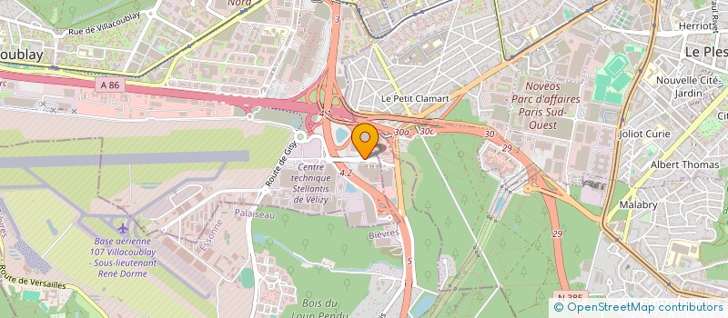 localisation de l'entreprise SARL SOPHIA à VELIZY-VILLACOUBLAY