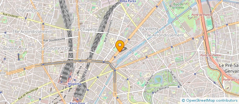 localisation de l'entreprise SARL SOPHIA  PARIS