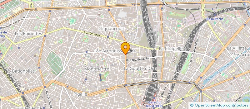 localisation de l'entreprise SARL SOPHIA STAR  PARIS