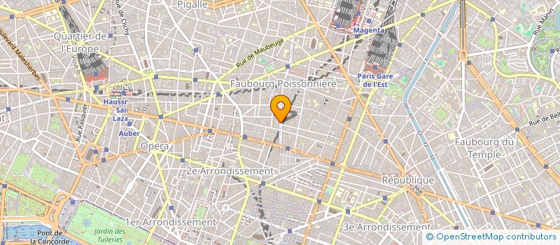 localisation de l'entreprise SARL SOPHIE L  PARIS