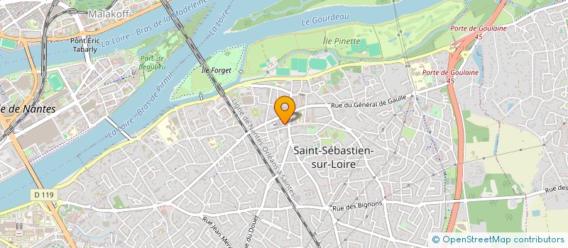 localisation de l'entreprise SARL SOPHR'ANIME à SAINT-SEBASTIEN-SUR-LOIRE