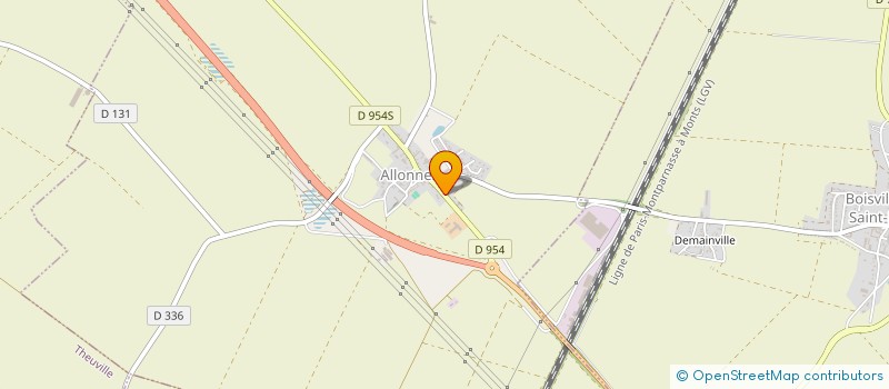 localisation de l'entreprise SARL SOPID à ALLONNES