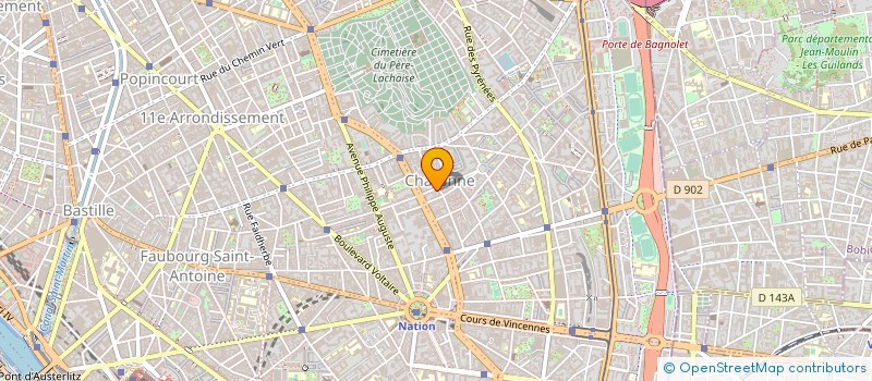 localisation de l'entreprise SARL SOPODEX à PARIS