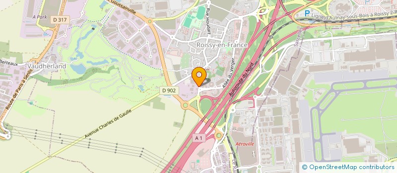 localisation de l'entreprise SARL SOPRESTIA  ROISSY-EN-FRANCE