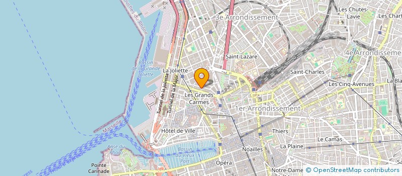 localisation de l'entreprise SARL SOPROTEX à MARSEILLE