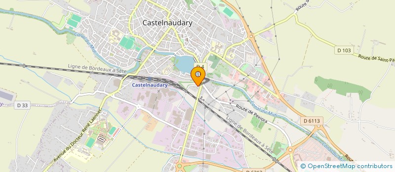 localisation de l'entreprise SARL SORAVOL à CASTELNAUDARY