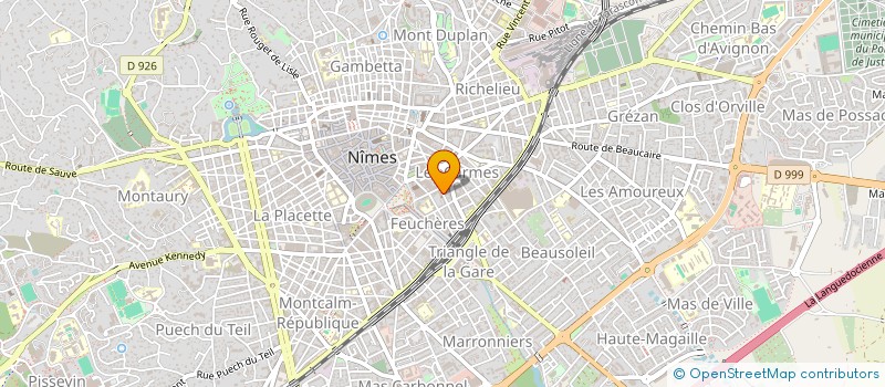 localisation de l'entreprise SARL SOREA à NIMES