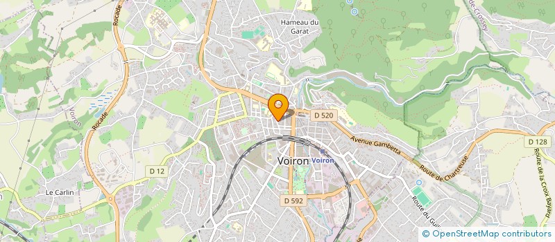 localisation de l'entreprise SARL SORECO à VOIRON