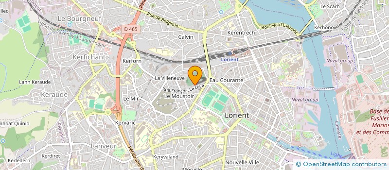 localisation de l'entreprise SARL SOREFI à LORIENT
