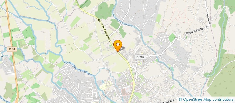 localisation de l'entreprise SARL SORGUES COIFFURE  L'ISLE-SUR-LA-SORGUE