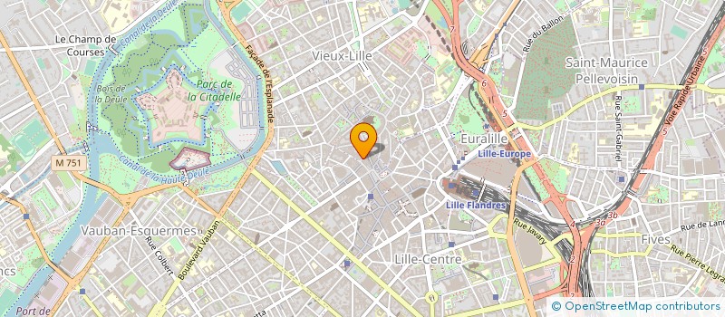 localisation de l'entreprise SARL SORI à LILLE