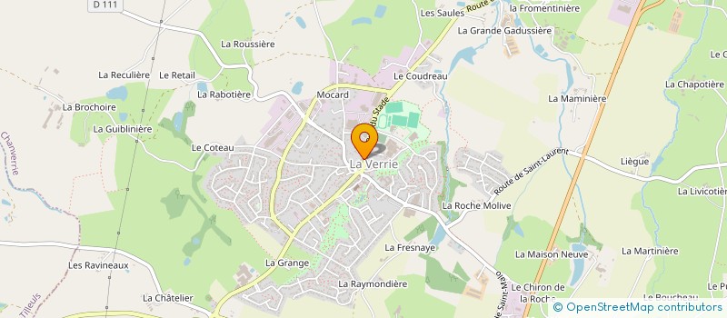 localisation de l'entreprise SARL SORIN à CHANVERRIE