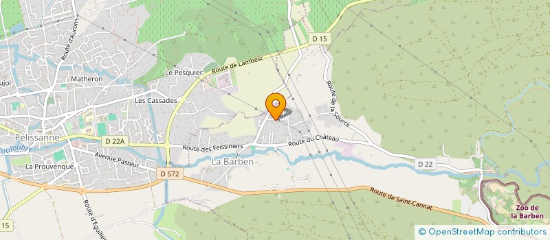 localisation de l'entreprise SARL SOROS à LA BARBEN
