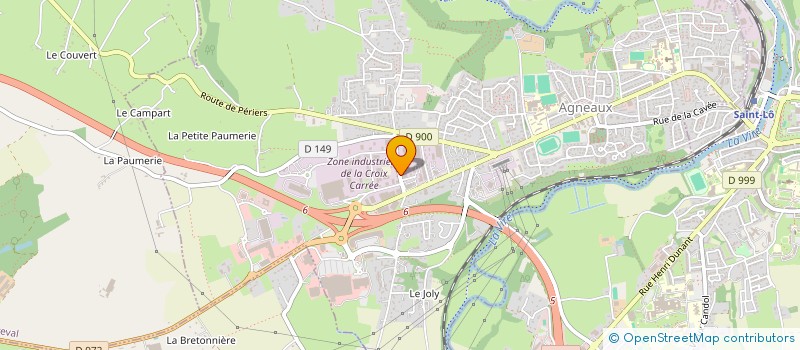 localisation de l'entreprise SARL SOSALODA  AGNEAUX