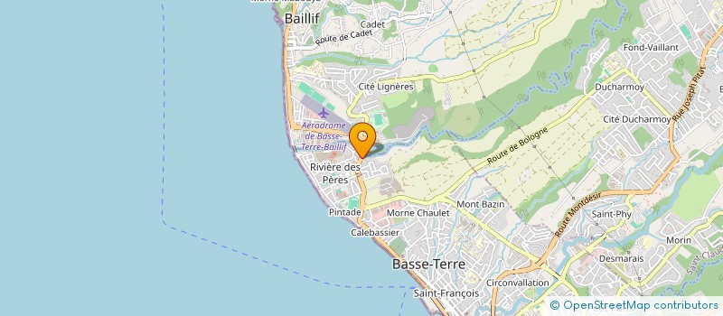 localisation de l'entreprise SARL SOTERRA à BASSE-TERRE