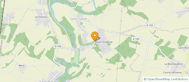 localisation de l'entreprise SARL SOTRADEM  VAL-DE-COMPORTE