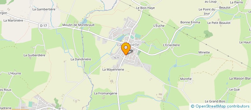 localisation de l'entreprise SARL SOTRADIN à LA CHAPELLE FLEURIGNE