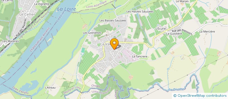 localisation de l'entreprise SARL SOTRAMAILLE  OREE-D'ANJOU