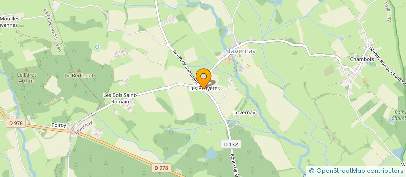 localisation de l'entreprise SARL SOTRAP  TAVERNAY