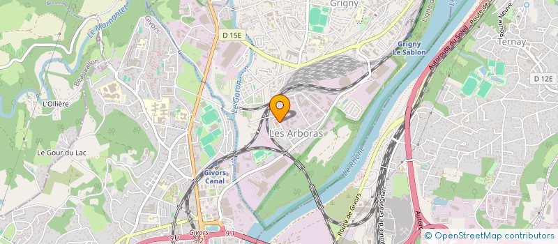 localisation de l'entreprise SARL SOTRIM à GRIGNY