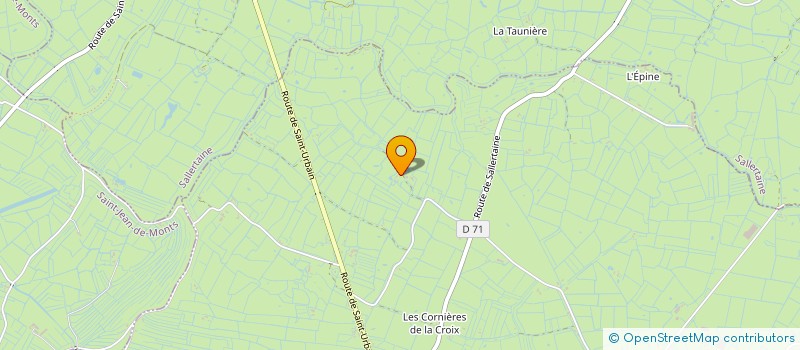 localisation de l'entreprise SARL SOUCHET QUENTIN  LE PERRIER