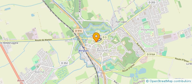 localisation de l'entreprise SARL SOUDURE TUYAUTERIE MONTAGE DOUGLAS MICHAEL  BERGUES