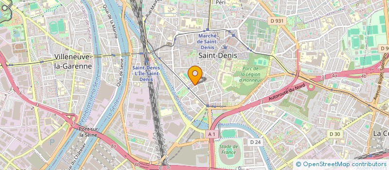 localisation de l'entreprise SARL SOUF à SAINT-DENIS