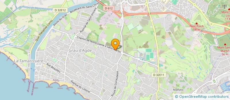 localisation de l'entreprise SARL SOUIMANGA  AGDE