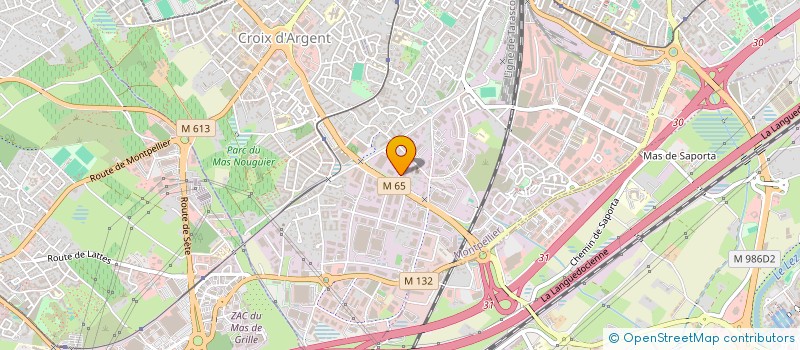 localisation de l'entreprise SARL SOULIER ET RIESCO à MONTPELLIER