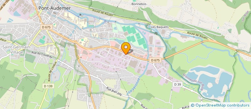 localisation de l'entreprise SARL SOURDON à PONT-AUDEMER