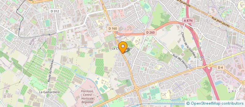 localisation de l'entreprise SARL SOURICE  LES PONTS-DE-CE