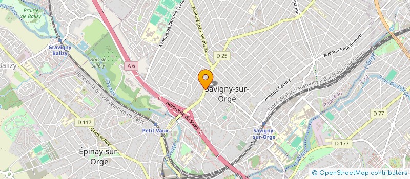 localisation de l'entreprise SARL SOURIRES ET SERVICES à SAVIGNY-SUR-ORGE