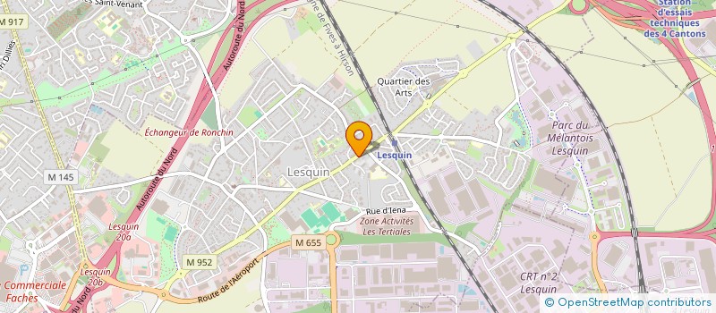 localisation de l'entreprise SARL SOURISSE FRERES à LESQUIN