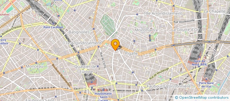 localisation de l'entreprise SARL SOUSSA  PARIS