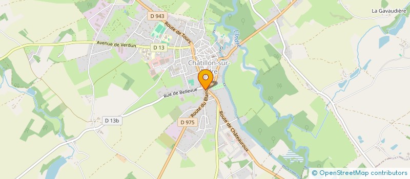 localisation de l'entreprise SARL SOUVERIN à CHATILLON-SUR-INDRE