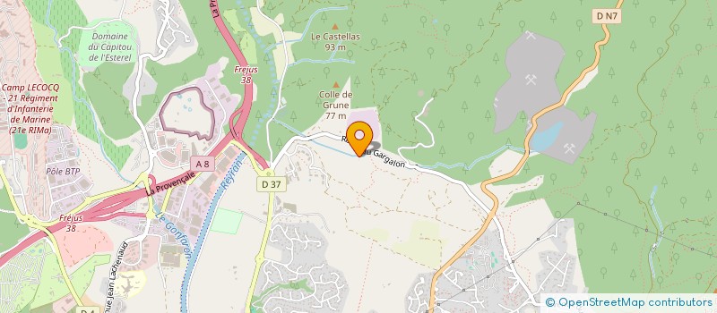 localisation de l'entreprise SARL SOVAMEX à FREJUS