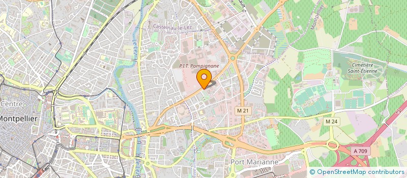 localisation de l'entreprise SARL SOVI à MONTPELLIER