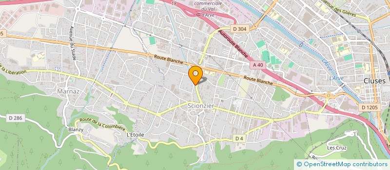 localisation de l'entreprise SARL SOVIMA à SCIONZIER