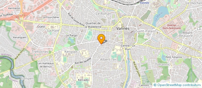 localisation de l'entreprise SARL SOVIMO à VANNES