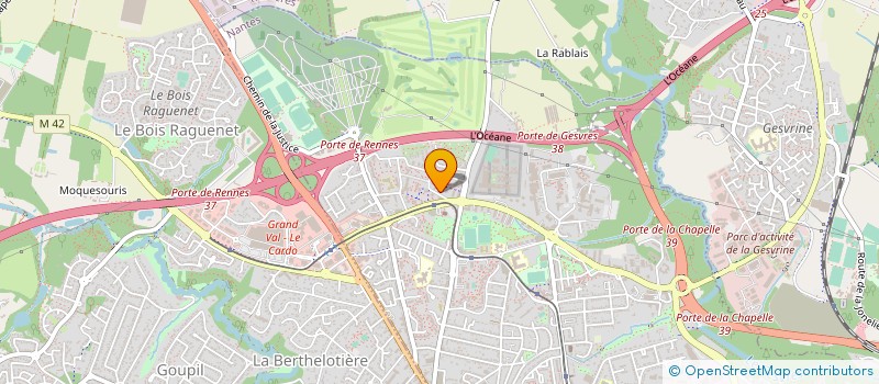 localisation de l'entreprise SARL SOWITRANS à NANTES