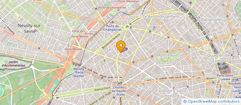 localisation de l'entreprise SARL SP17  PARIS