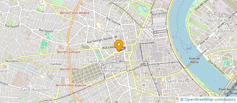 localisation de l'entreprise SARL SPA MOZAIK à BORDEAUX