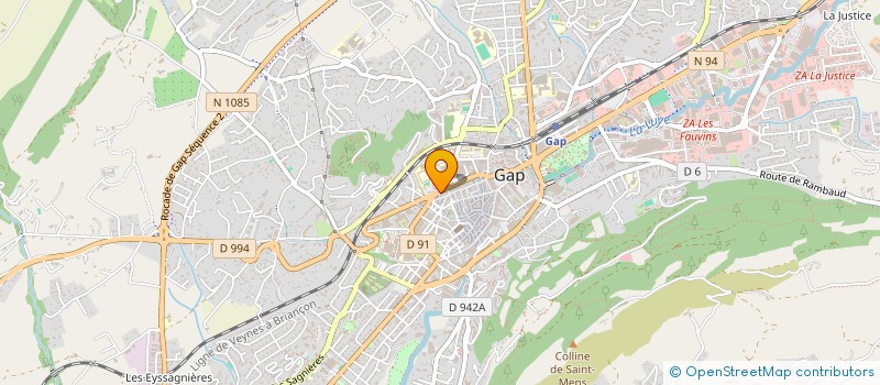 localisation de l'entreprise SARL SPACE GAMES à GAP