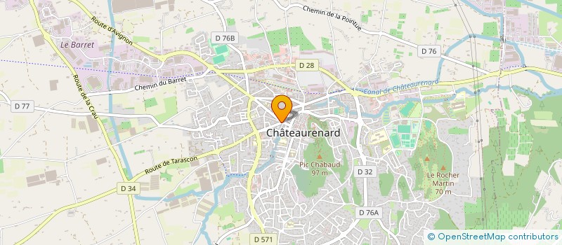 localisation de l'entreprise SARL SPACE VIDEO à CHATEAURENARD