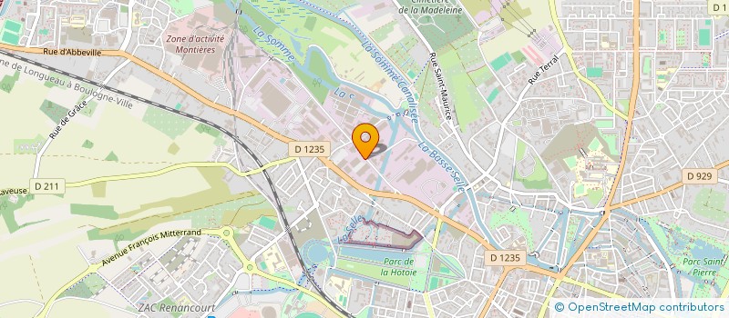 localisation de l'entreprise SARL SPADEF à AMIENS