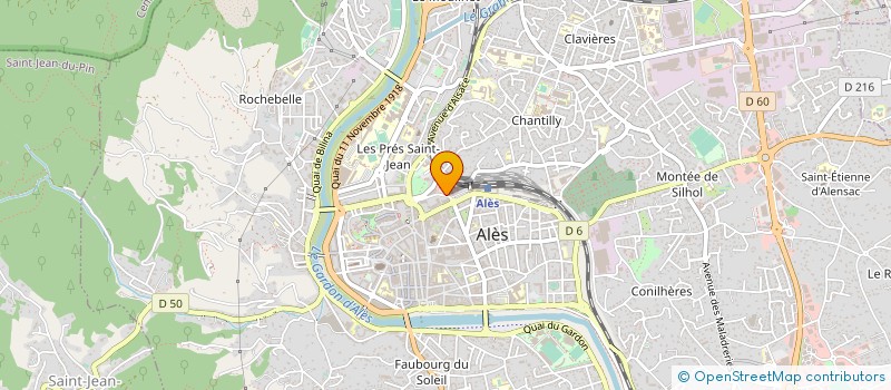 localisation de l'entreprise SARL SPALLETTI IMMOBILIER  ALES