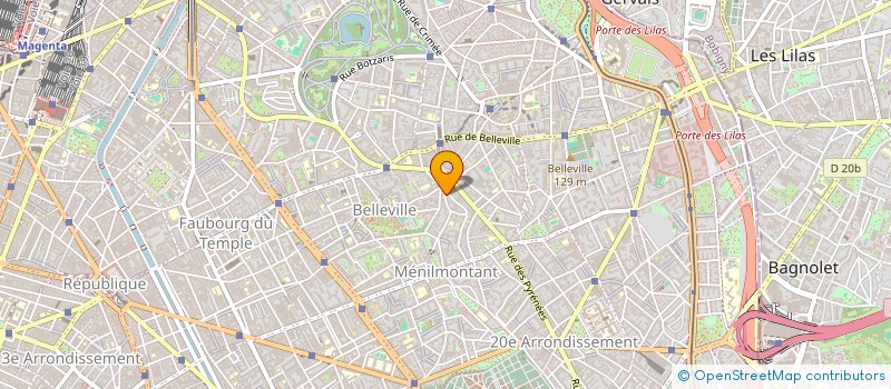 localisation de l'entreprise SARL SPB  PARIS