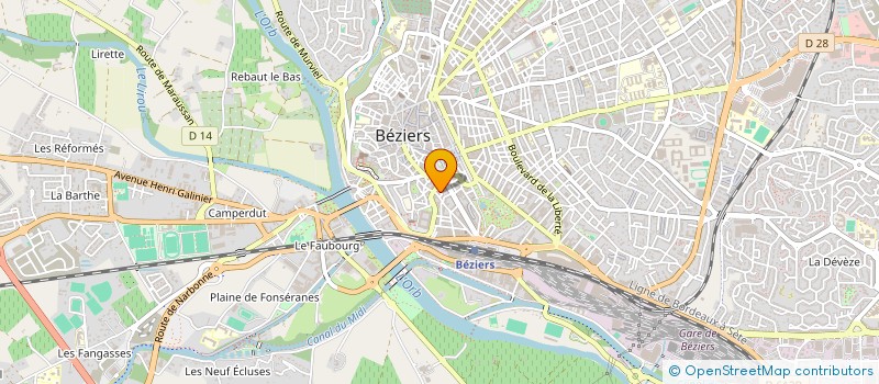 localisation de l'entreprise SARL SPECIAL SERVICE à BEZIERS